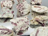 Pink Tourmaline Crystal in Clevelandite