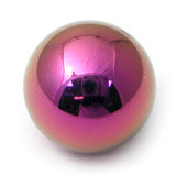 Titanium Plain Threaded Balls - Purple