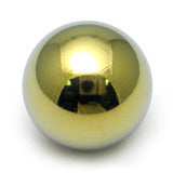 Titanium Plain Threaded Balls - Gold
