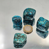 Chrysocolla Azurite Malachite Crystal Tumblestone