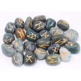 Crystal Runes Set in Pouch