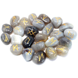 Crystal Runes Set in Pouch