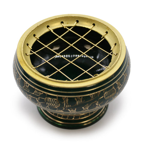 Charcoal Incense Jar - Tall