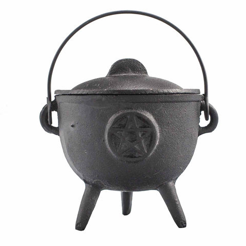 Cast Iron Cauldron 11x13cm