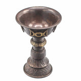 Antique Style Copper Ritual Chalice - Tall