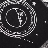 Sun & Moon Chart Fringed Alter Cloth