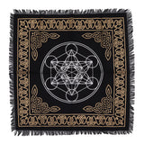 Chakra Chart Fringed Alter Cloth