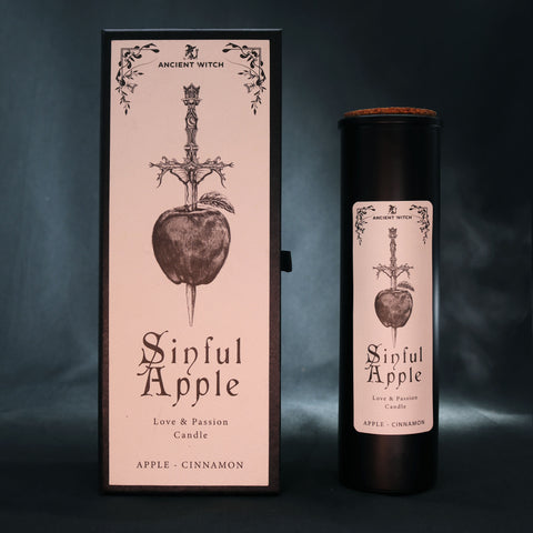 Witch Ritual Candle - Sinful Apple