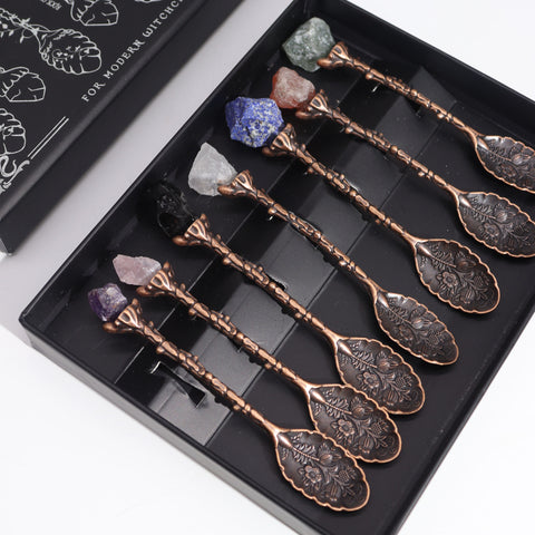Crystal Witch Spoons - Bronze