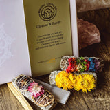 Cleanse & Purify Smudge Luxury Gift Set – Ritual Kit