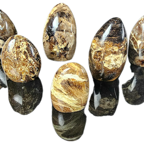 Black Opal Crystal Freeform 200-300g