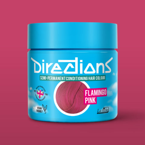 Flamingo Pink Directions Semi Permanent Hair Dye