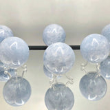 Blue Calcite Crystal Sphere 400-500g