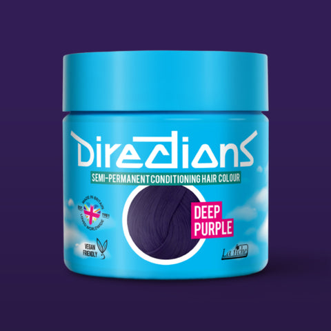 Deep Purple Directions Semi Permanent Hair Dye