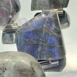 Purple Labradorite Crystal Freeform 200-300g