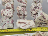 Pink Tourmaline Crystal in Clevelandite