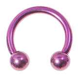 Horseshoe - Purple Titanium