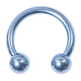 Horseshoe - Light Blue Titanium