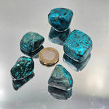Chrysocolla Azurite Malachite Crystal Tumblestone