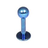 Labret - Dark Blue Titanium