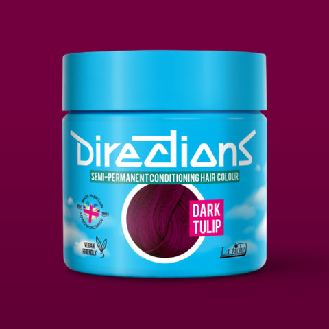 Dark Tulip Directions Semi Permanent Hair Dye