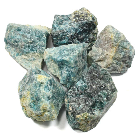 Blue Apatite Rough Crystal