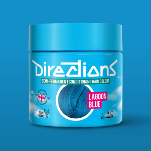 Lagoon Blue Directions Semi Permanent Hair Dye