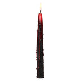 4 Red  Vampire Tears Taper Candles