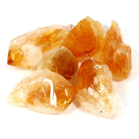 Small Citrine Crystal Points