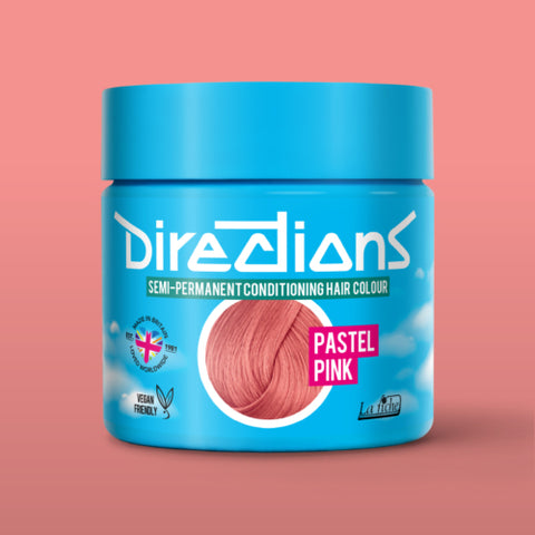 Pastel Pink Directions Semi Permanent Hair Dye
