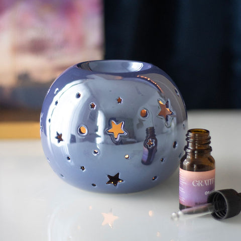 Purple Iridescent Star Warmer