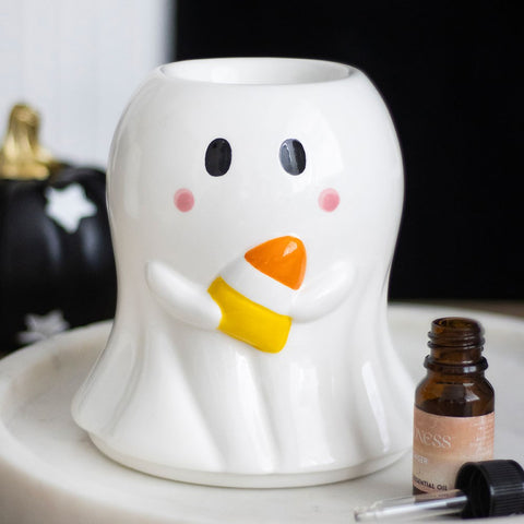 Candy Corn Ghost Warmer