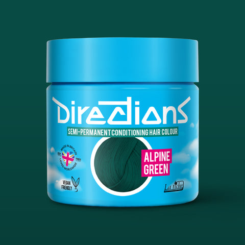 Alpine Green Directions Semi Permanent Hair Dye