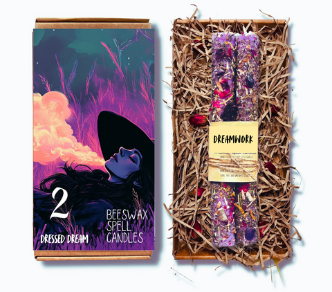 Large Dressed Spell Candles - Dreamwork