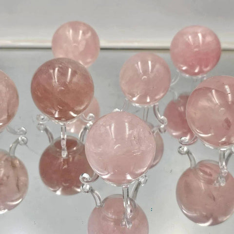 Rose Quartz Crystal Sphere 150-250g