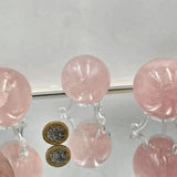 Rose Quartz Crystal Sphere 150-250g