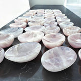 Large Rose Quartz Crystal Bowl