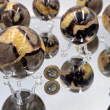 Septarian Crystal Sphere