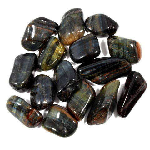 Blue Tiger’s Eye Polished Tumblestone