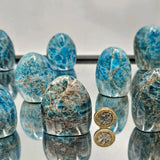 Blue Apatite Crystal Freeform 150-200g