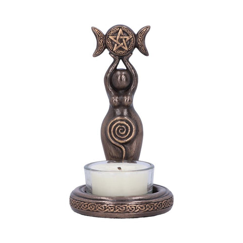 Triple Goddess Tea Light Holder