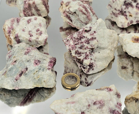 Pink Tourmaline Crystal in Clevelandite