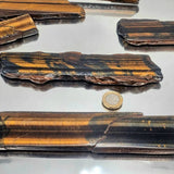 Large Tigers Eye Crystal Slice 20cm