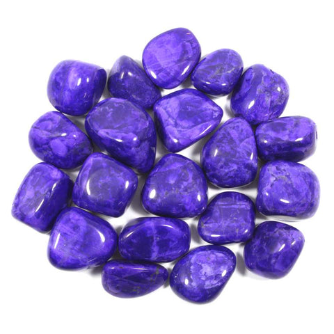 Purple Howlite Polished Tumblestone