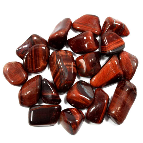 Red Tiger’s Eye Polished Tumblestone