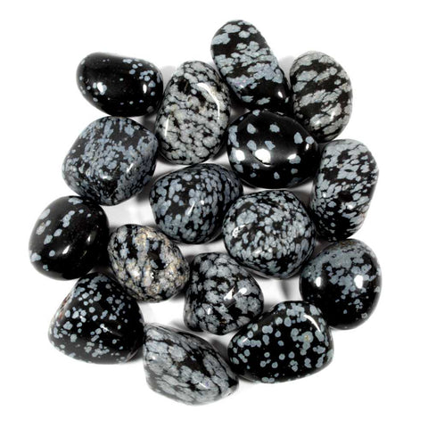 Snowflake Obsidian Polished Tumblestone