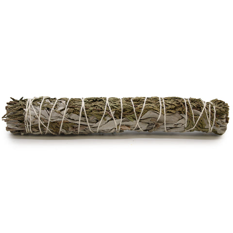 Smudge Stick - White Sage & Cedar 22cm